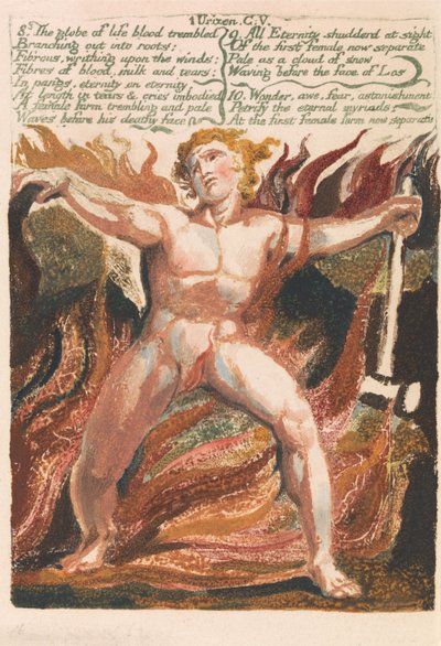 The First Book of Urizen, Plate 15 by William Blake